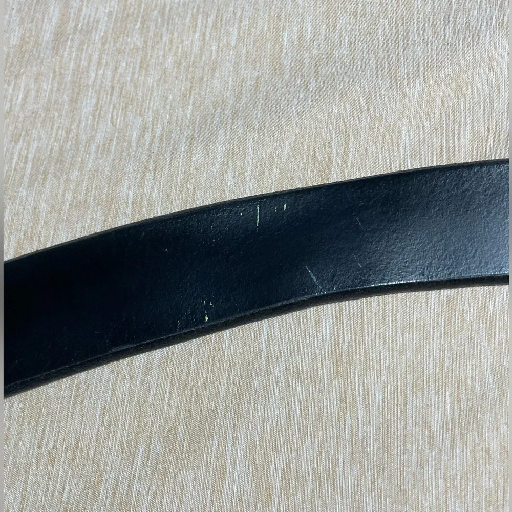 Black Belt Genuine‎ Leather Size Medium formal business casual mens